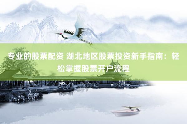专业的股票配资 湖北地区股票投资新手指南:轻松掌握股票开户流程