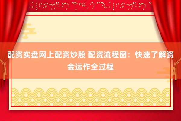 配资实盘网上配资炒股 配资流程图：快速了解资金运作全过程
